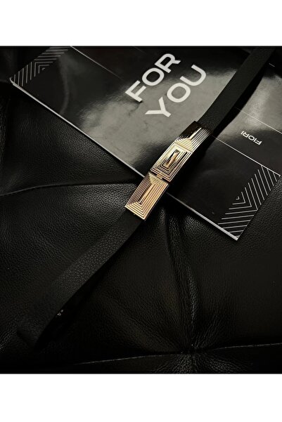 Lydie's Kadın Kemer, Ince Uzun Tokalı Ayarlanabilir Kadın Kemer