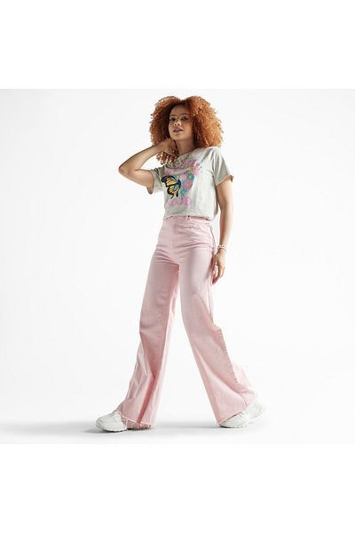 FAV Graphic Print T-shirt With Crew Neck And Short Sleeves