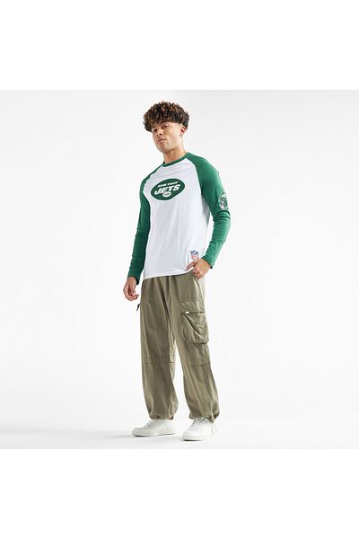 FAV New York Jets Print Nfl League Raglan Sleeve T-shirt