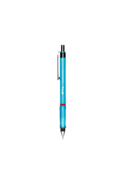 Rotring Ergonomic Visuclick Versatil Pen 0.7 mm Blue Metal Mechanism
