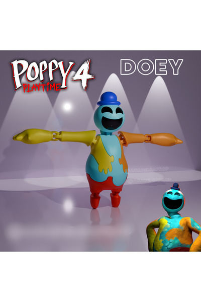 Giftbox3d بوبى بلاي تايم 4 دوي دووغ مان - متحرك 15 سم