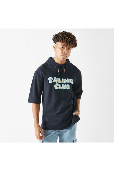 Lee Cooper Typographic Detail T-shirt With Short Sleeves