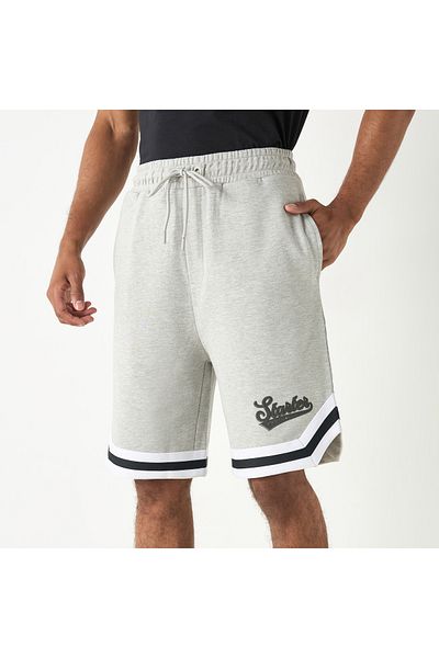 Starter Logo Print Shorts With Pockets And Drawstring Closure