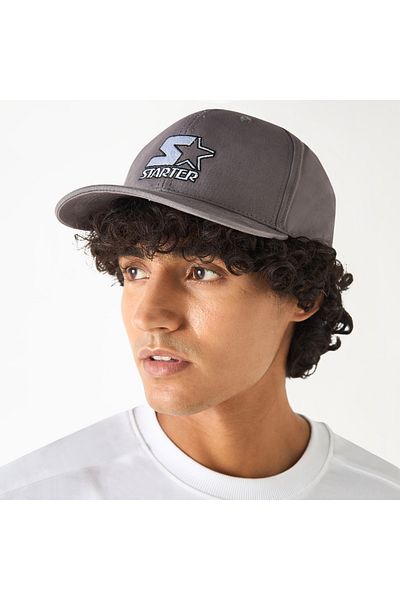 Starter Embroidered Cap With Strap Back Closure