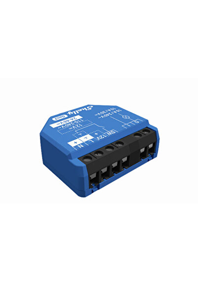 Shelly 1 Gen3 1 Kanallı Akıllı Ev Anahtarı - Wifi & Bluetooth Kontrollü Kuru Kontak Röle
