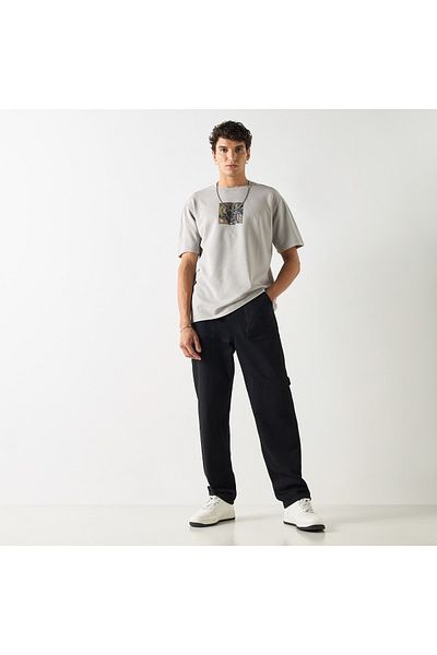 SP Characters Habiballah Of Sava Concourse Of The Birds Print T-shirt With Short Sleeves