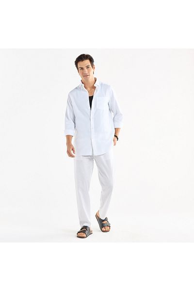 FAV Textured Shirt With Long Sleeves And Pocket