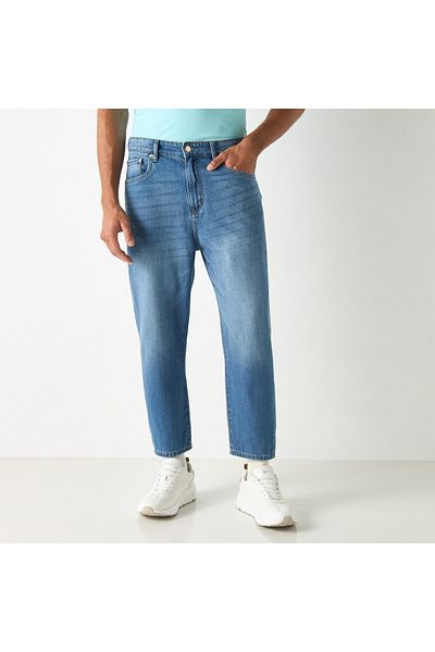 Lee Cooper Relaxed Fit Mid-rise Jeans With Pockets