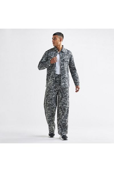 FAV All-over Print Button Through Jacket With Pockets