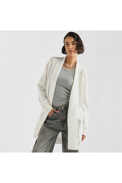 FAV Open Front Longline Cardigan