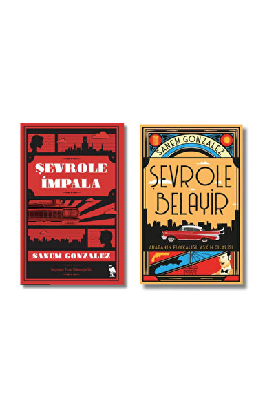 Nemesis Kitap 2 Kitap Set - Şevrole Beleayir - Şevrole İmpala - Sanem Gonzalez