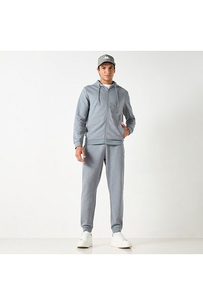 Kappa Logo Embroidered Hooded Sweatshirt With Pockets