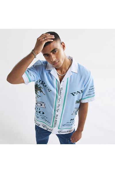 FAV Border Print Shirt