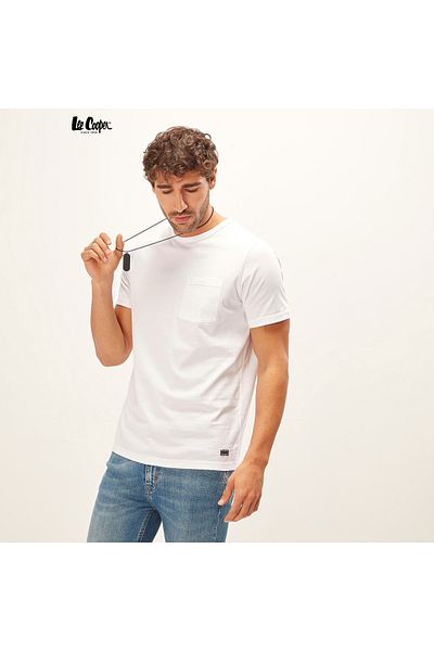 Lee Cooper Crew Neck Regular Fit T-shirt With Short Sleeves