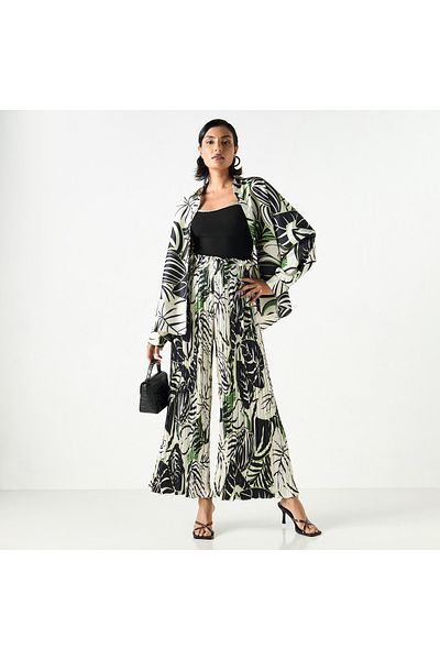 2Xtremz All-over Printed Shirt With Long Sleeves