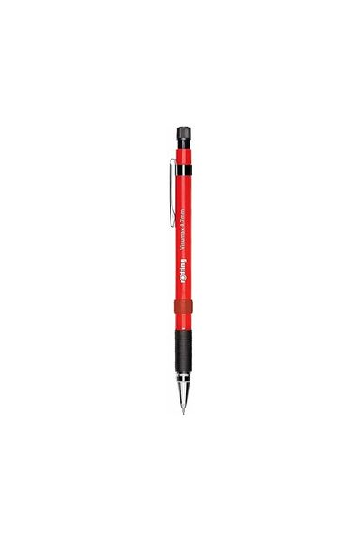 Rotring Visumax Versatil Pen 0.7 Mm, Red Tip, Ergonomic Rubber Grip, Twist-Open Eraser