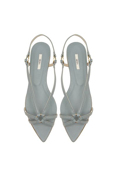 Desa Gray Women's Leather Sandals
