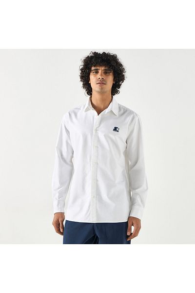 Starter Logo Detail Shirt With Long Sleeves