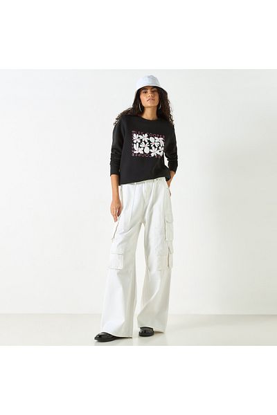 Lee Cooper Wide Leg Cargo Pants