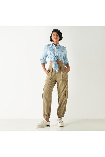 Lee Cooper Cargo Joggers With Pockets