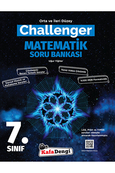 Kafa Dengi Yayınları Kafadengi 7. Sınıf Challenger Matematik Bankası
