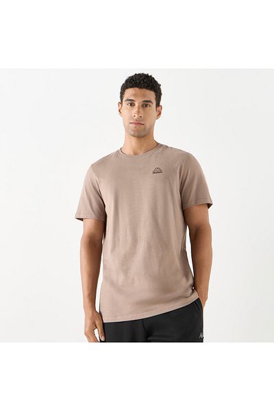 Kappa Solid Crew Neck T-shirt With Short Sleeves