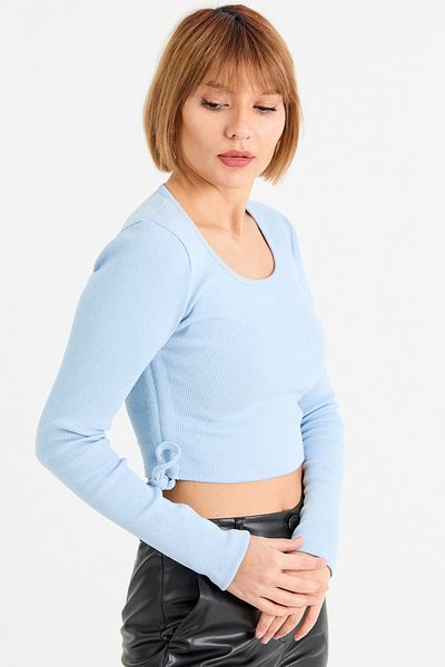 DPARİS Body crop cu guler pătrat