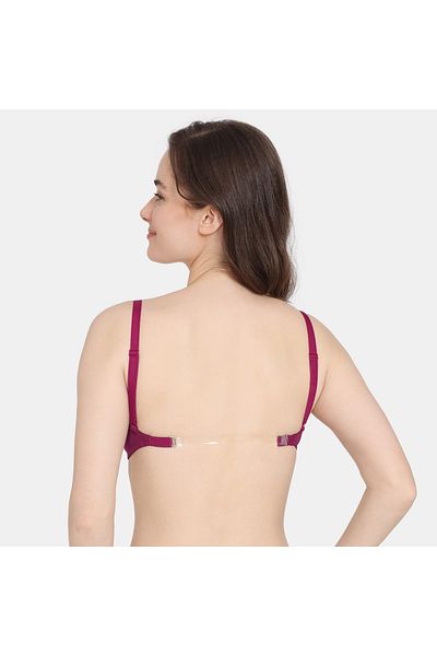 Zivame Balconette Bra With Hook And Eye Closure