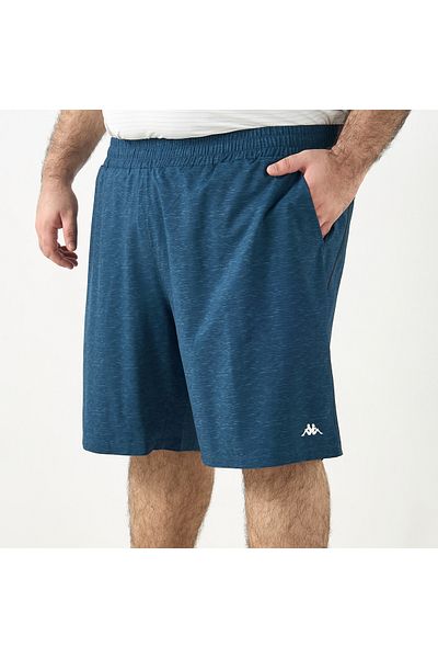 Kappa Logo Print Shorts With Elasticated Waistband And Pockets