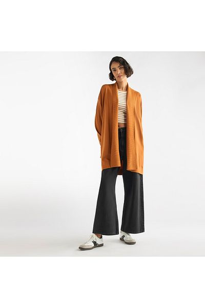 FAV Open Front Longline Cardigan