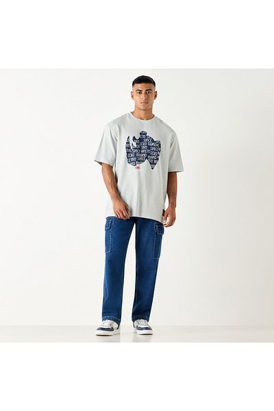 ECKO تي شيرت مطبوع برقبة دائرية وأكمام قصيرة من Unltd
