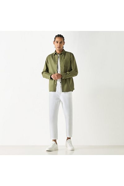 Lee Cooper Relaxed Fit Jeans With Button Closure
