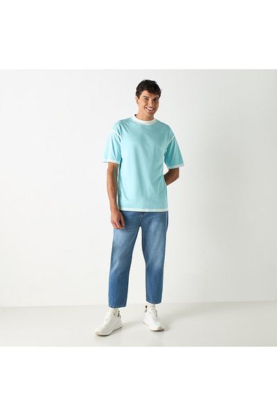 Lee Cooper Relaxed Fit Mid-rise Jeans With Pockets