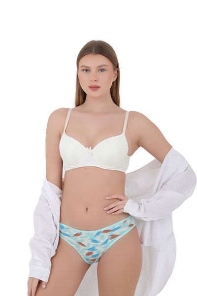 CNT Chiloți din bumbac cu model pentru femei care oferă eleganță și confort împreună