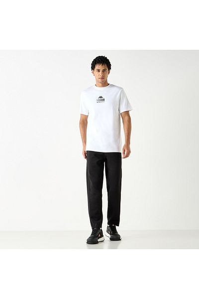 Kappa Logo Print Track Pants With Pockets