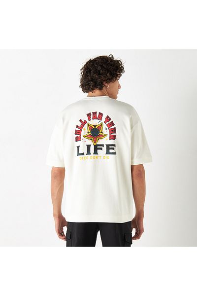 SP Characters Stranger Things Slogan Print T-shirt With Crew Neck And Short Sleeves