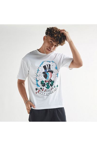 FAV Printed Crew Neck T-shirt With Short Sleeves