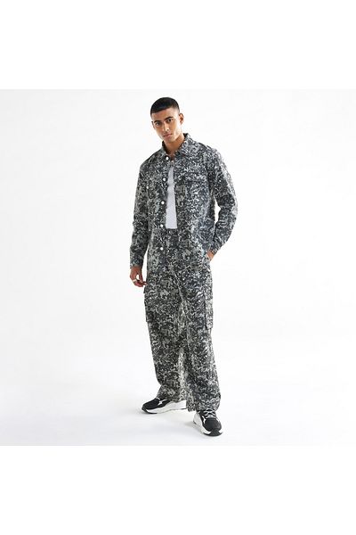 FAV Camouflage Print Cargo Pants With Pockets