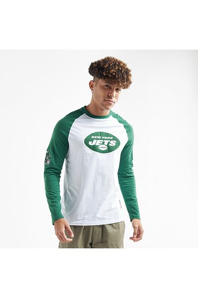 FAV New York Jets Print Nfl League Raglan Sleeve T-shirt