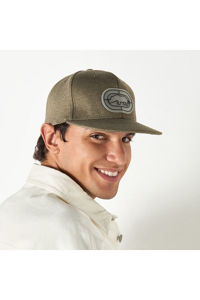 ECKO Logo Detail Cap With Buckled Strap Closure