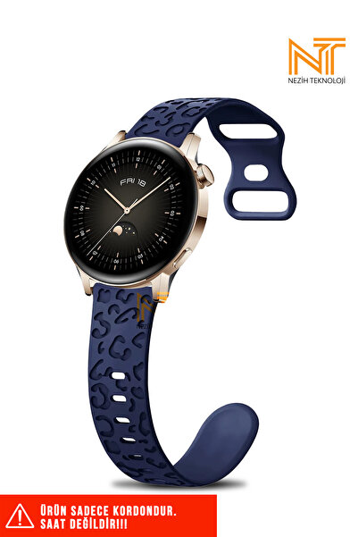 Nezih Case Huawei Watch Gt-gt2-gt3 42mm Ve Elegant 20mm Uyumlu A Kalite Leopa...