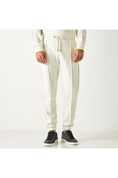 Iconic Textured Panel Detail Joggers With Elasticated Drawstring