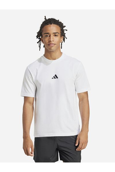adidas M Sl Sj T Beyaz Erkek T-shirt Jf1092