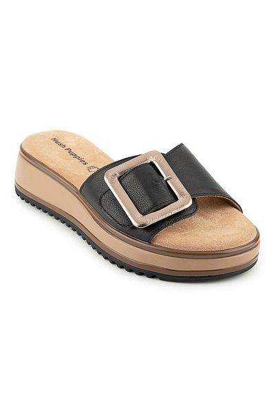 Hush Puppies İcyi Anatomical Sole Genuine Leather Women's Slippers
