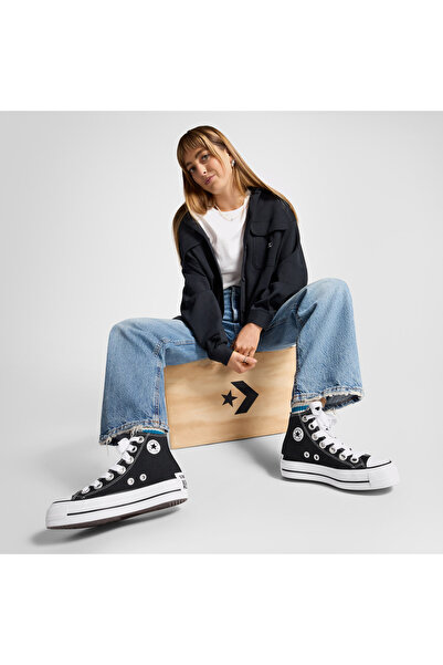 Converse Chuck Taylor All Star Lift Kadın Siyah Platform Sneaker