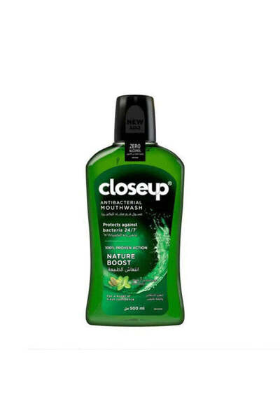 Closeup Close Up Mouth Wash 500 ml Nature Boost Green 598744 --- Close Up Mouth Wash 500 ml Nature Boost Green