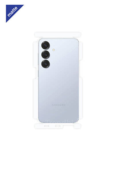 Wrapsol Samsung Galaxy S25 Mat Arka Ve Yan Koruyucu Kaplama Poliüretan Film