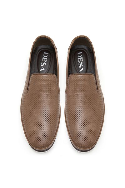 Desa Ανδρικά δερμάτινα casual παπούτσια Enrico Mink