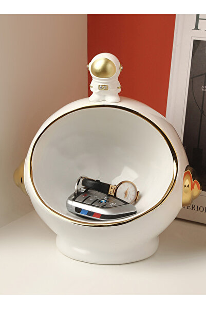 sharpdo Golden Astronaut Storage Ornament
