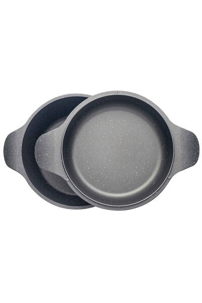 Neoklein Neoklein CS20-Black 2in1 pot, with lid that can be used as a frying pan, 20 cm, 2.6 L, aluminum, Black